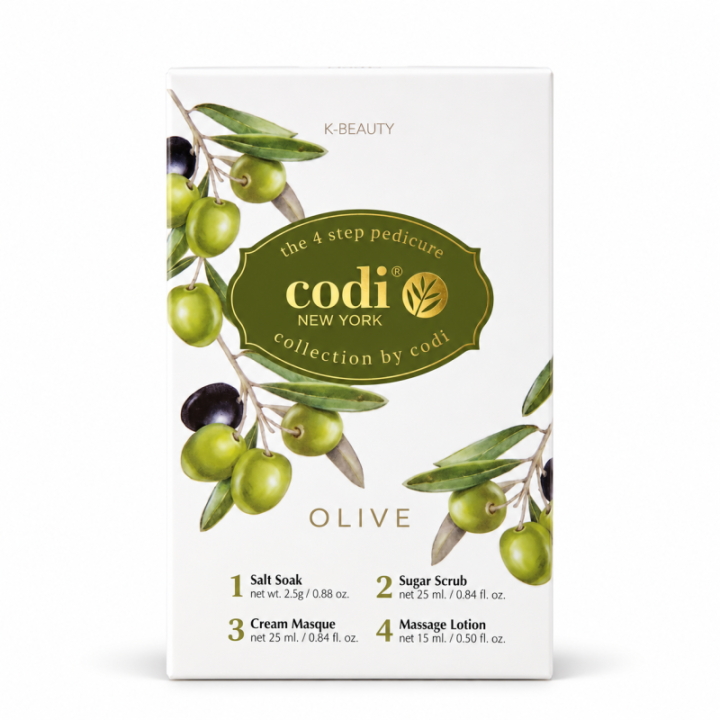 Codi 4 Step Pedicure Kit - Olive
