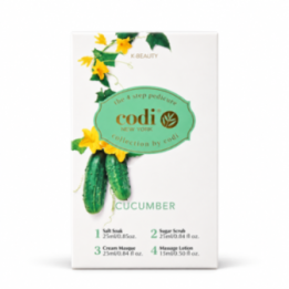 Codi 4 Step Pedicure Kit - Cucumber