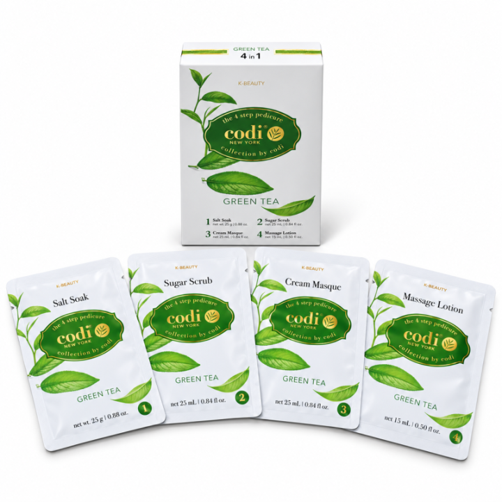 Codi 4 Step Pedicure Kit - Green Tea