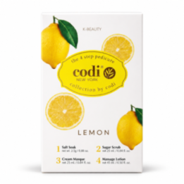 Codi 4 Step Pedicure Kit - Lemon